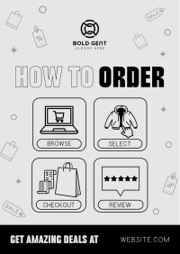 Simple Ordering Guide Poster Image Preview