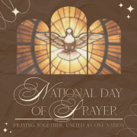 Elegant Day of Prayer Instagram post Image Preview