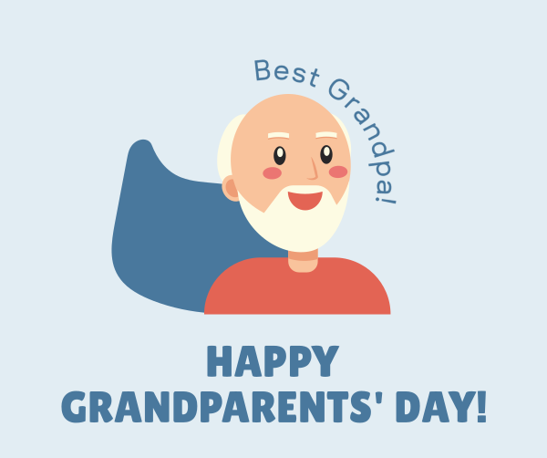 Best Grandfather Greeting Facebook Post Design Image Preview