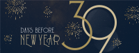 Classy Year End Countdown Facebook Cover Design