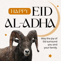 Happy Eid al-Adha Instagram post Image Preview