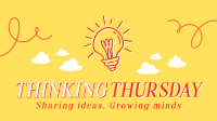 Thinking Thursday Ideas Facebook event cover Image Preview