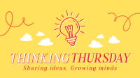 Thinking Thursday Ideas Facebook Event Cover Image Preview