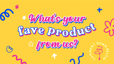 Quirky Question Facebook event cover Image Preview