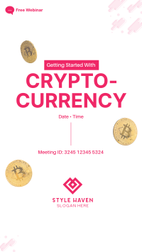 Cryptocurrency Webinar Facebook story Image Preview