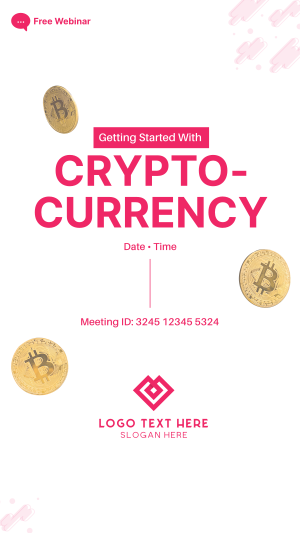 Cryptocurrency Webinar Facebook story Image Preview