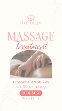 Massage Treatment Wellness Instagram reel Image Preview