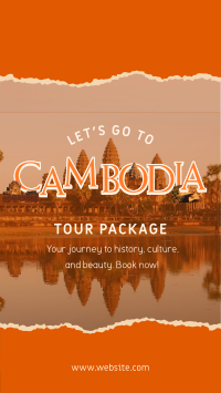 Cambodia Travel YouTube short Image Preview