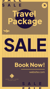 Travel Package Sale Instagram reel Image Preview