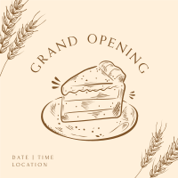 New Cake Store Instagram Post Design