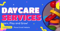 Learn and Grow in Daycare Facebook Ad Design