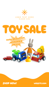 Huge Toy Sale Facebook Story Design