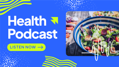 Health Podcast Facebook event cover Image Preview