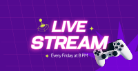 Live Stream  Facebook ad Image Preview