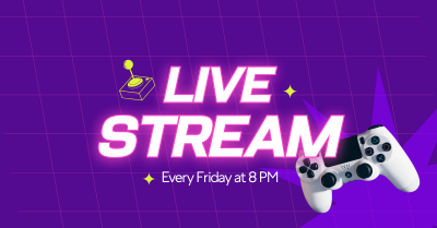 Live Stream  Facebook ad Image Preview
