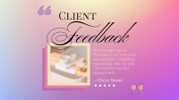 Spa Client Feedback Animation Image Preview