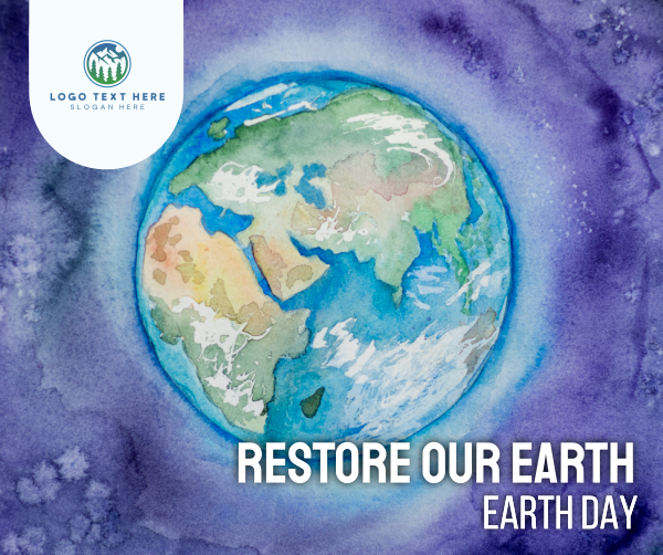 Earth Day Facebook Post Design Image Preview