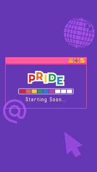 Pride Party Loading Instagram reel Image Preview