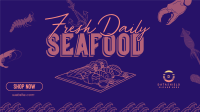 Fun Seafood Restaurant Facebook Event Cover Image Preview