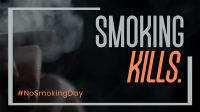 Minimalist Smoking Day Video Image Preview