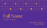 Minimalist Generic Pattern Business Card Preview