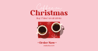 Christmas Coffee Sale Facebook ad Image Preview