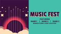 Music Fest Facebook Event Cover Image Preview