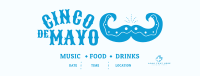 Fiesta Mustache Facebook cover Image Preview
