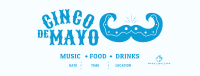 Fiesta Mustache Facebook cover Image Preview