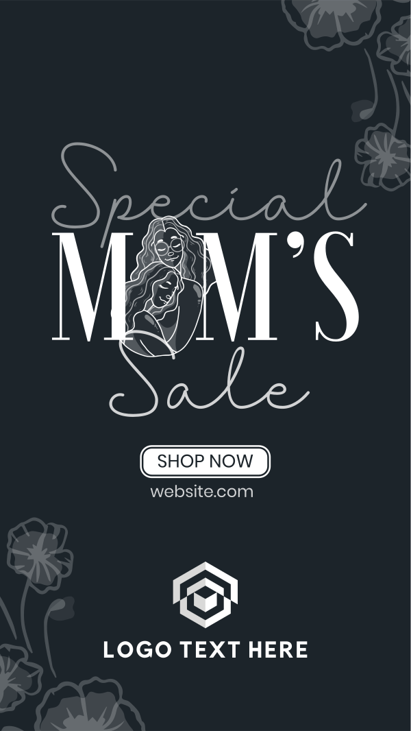 Special Mom's Sale Facebook Story Design