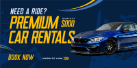 Premium Car Rentals Twitter post Image Preview