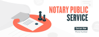 Notary Stamp Facebook cover Image Preview