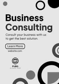 Abstract and Shapes Business Consult Flyer Image Preview