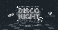 80s Disco Party Facebook Ad Image Preview