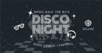 80s Disco Party Facebook Ad Image Preview