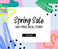 Colorful Spring Sale Facebook post Image Preview