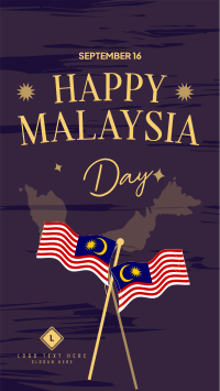 Malaysia Independence YouTube Short Design