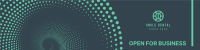 Halftone Spiral Swirl LinkedIn Banner Image Preview