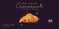 French Croissant Bestseller Twitter post Image Preview
