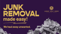 Professional Junk Removal Animation Image Preview