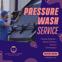 Residential Power Wash Instagram Post Preview