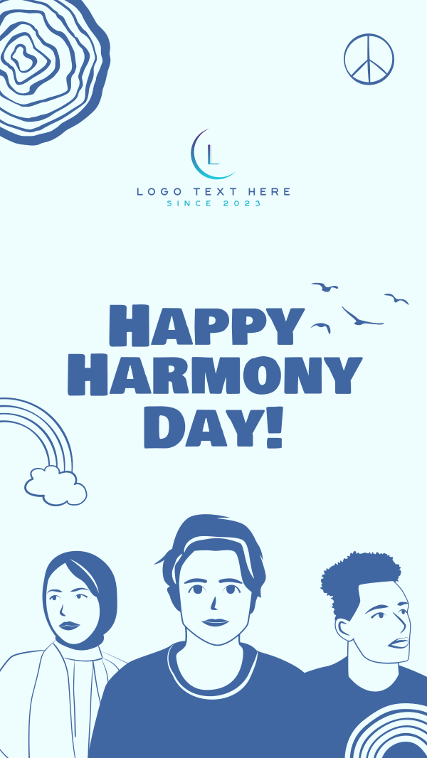 Harmony Day Celebration Instagram Story Design Image Preview