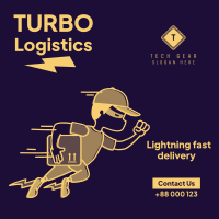 Turbo Logistics Instagram post Image Preview