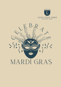 Masquerade Mardi Gras Poster Design