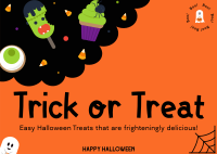 Halloween Recipe Ideas Postcard Image Preview
