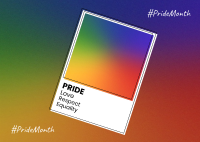 Pantone Pride Postcard Image Preview