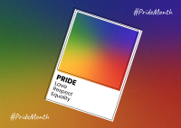 Pantone Pride Postcard Design