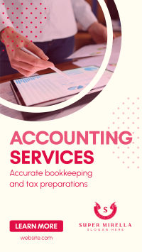 Accounting and Finance Service Facebook Story Image Preview