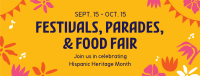 Hispanic Heritage Party Facebook Cover Image Preview