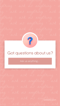 Got Questions? Instagram Story Design